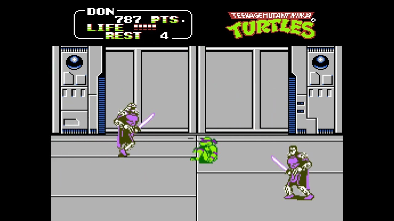 The final battles against Krang and Shredder