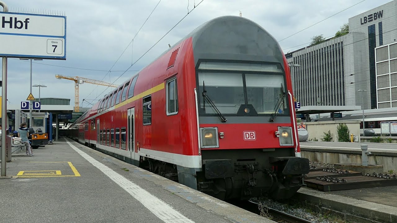 Bahnbetrieb in Stuttgart Hbf