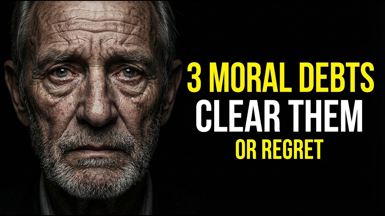 3 Moral Debts Every Man Must Clear — Or Die With Regret