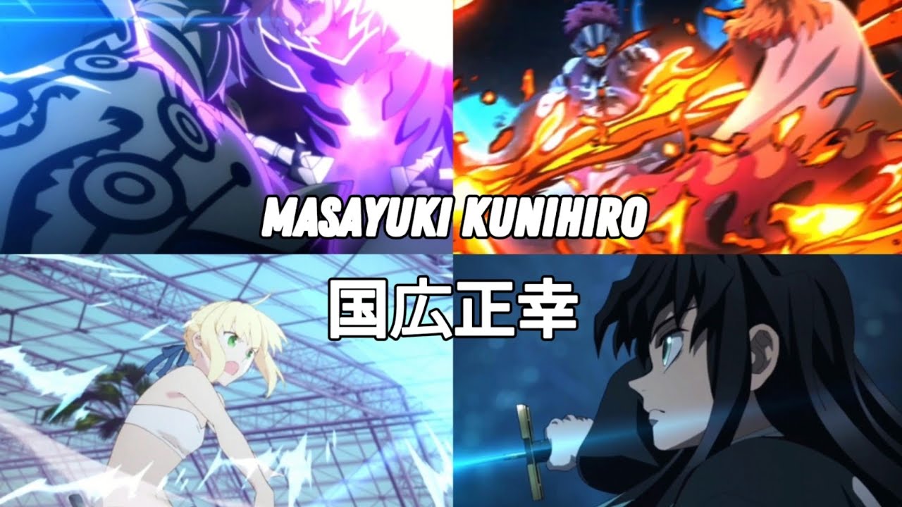 Masayuki kunihiro 国広正幸 | Sakuga MAD/AMV