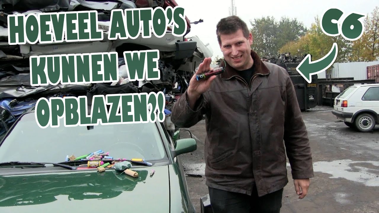 LIEGT DE POLITIE?! KAN JE EEN AUTO OPBLAZEN MET VUURWERK?