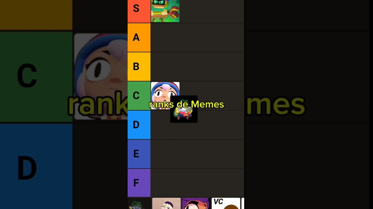 tier list de memes 