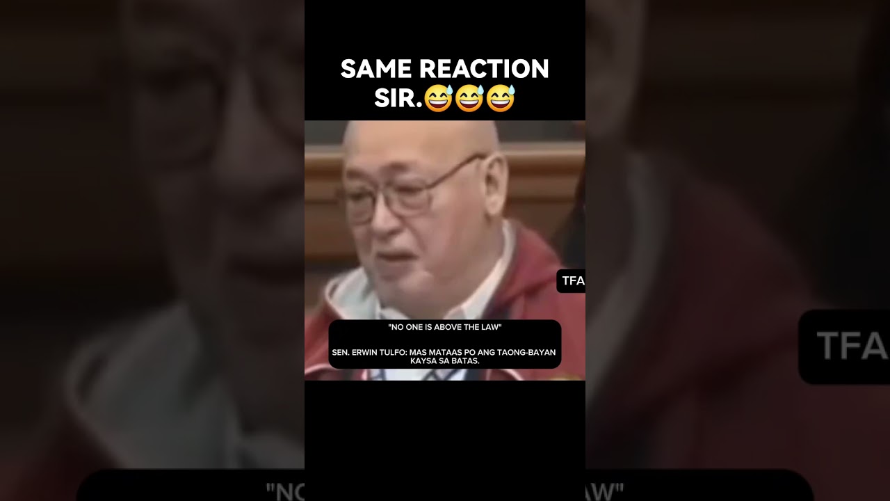 Lawmaker Erwin Tulfo bending the law 🤷‍♂️ 