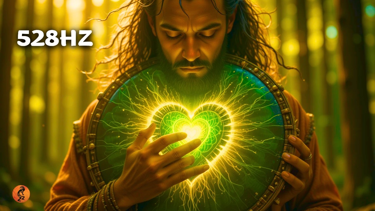 Abrazo Sonoro de Tambor 528Hz ✦ Luz para tu Coraz&oacute;n en Momentos Dif&iacute;ciles | Terapia