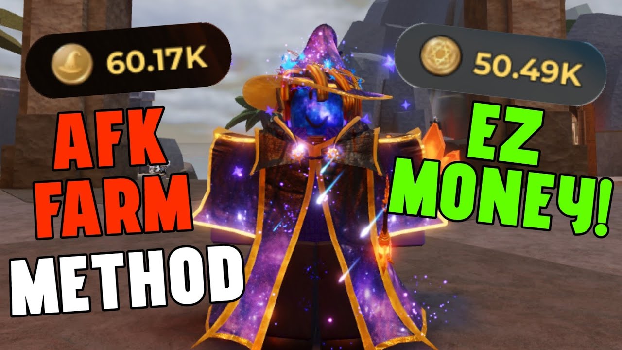 Как ЛЕГКО фармить деньги в АФК и разбогатеть в Wizard Alchemy!