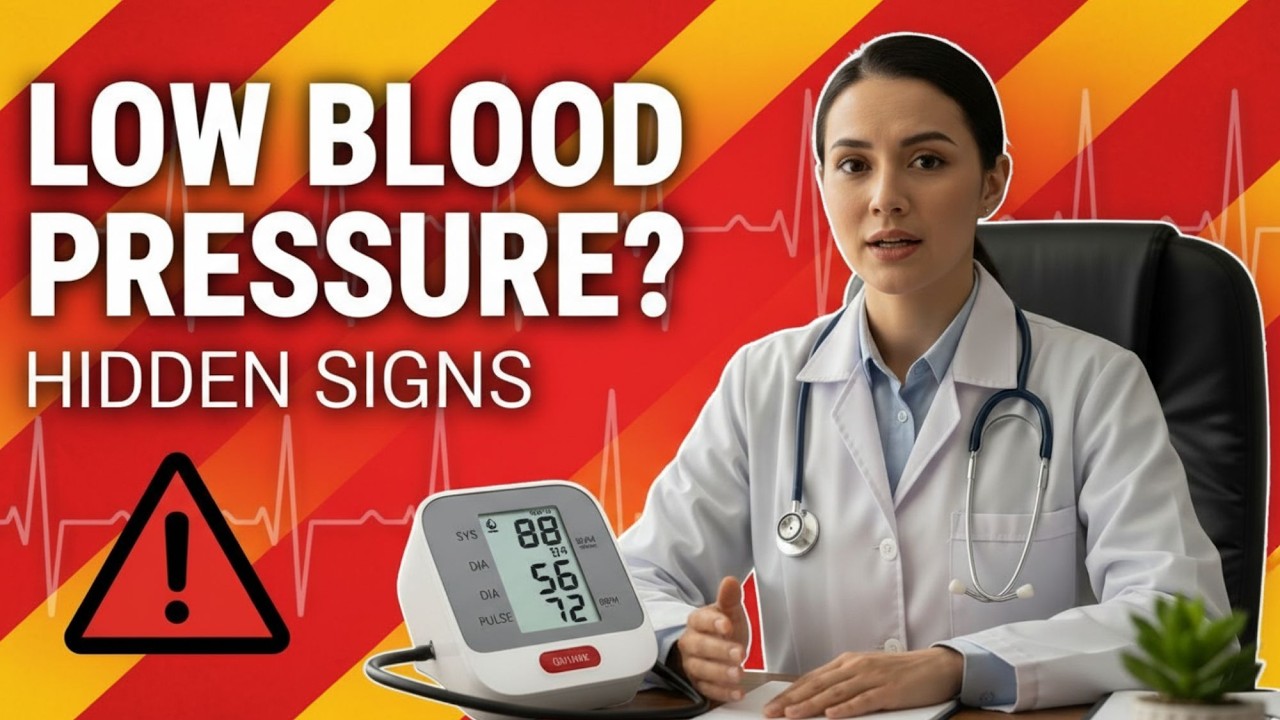 Hidden Signs of Low Blood Pressure Many Adults Over 60 Ignore