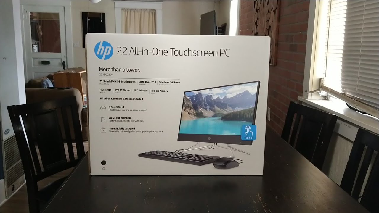 HP All-In-One PC Unboxing