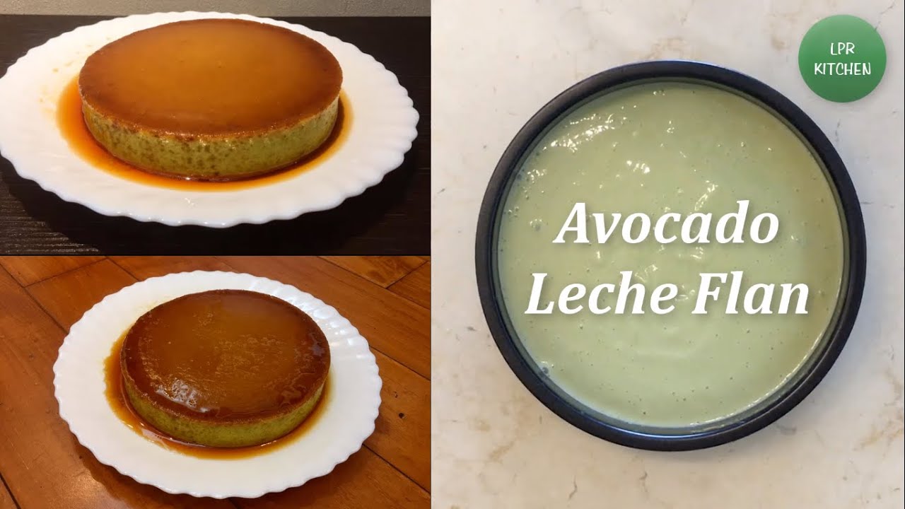 Avocado Leche Flan Recipe | Easy Avocado Dessert | Leche Flan Pinoy Style