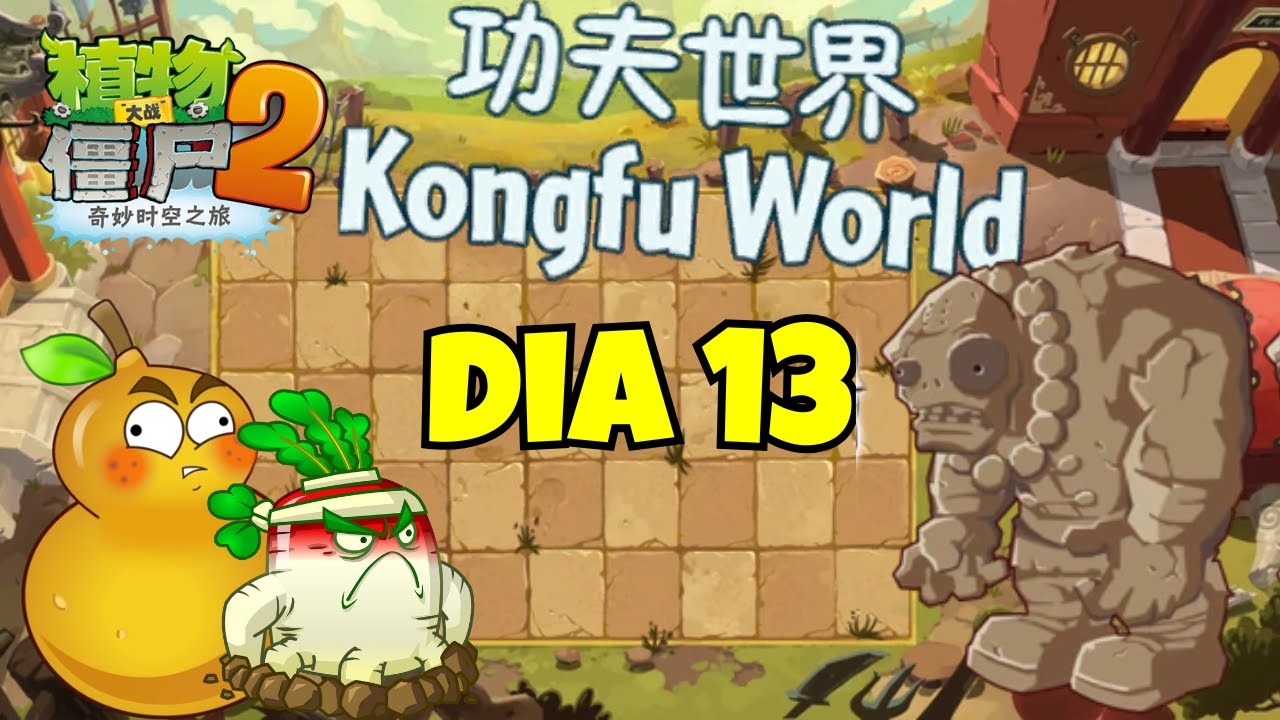 ¡5 Zombistein de bronce contra mí en Kunfu Día 13! 😩