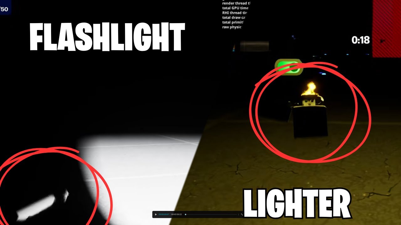 Custom Lights IN UEFN (lighter + flashlight)