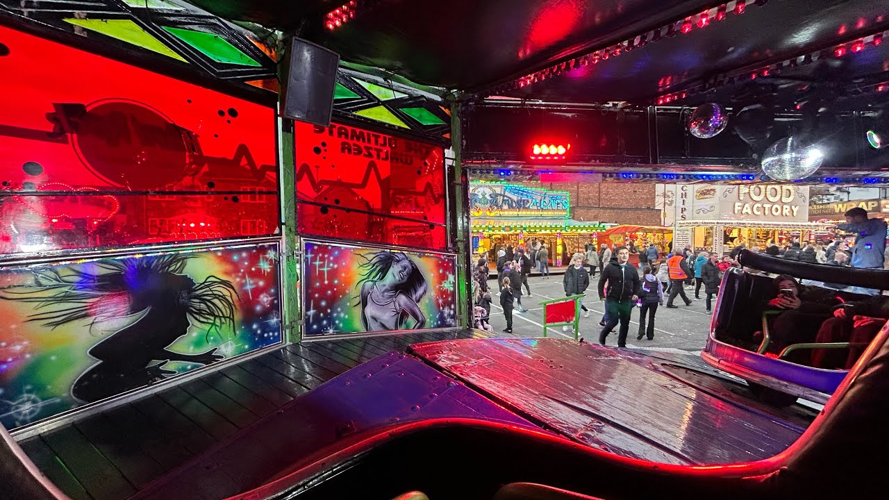 David Cox Ultimate Waltzer - On Ride POV (Ilkeston Charter Fair 2025)