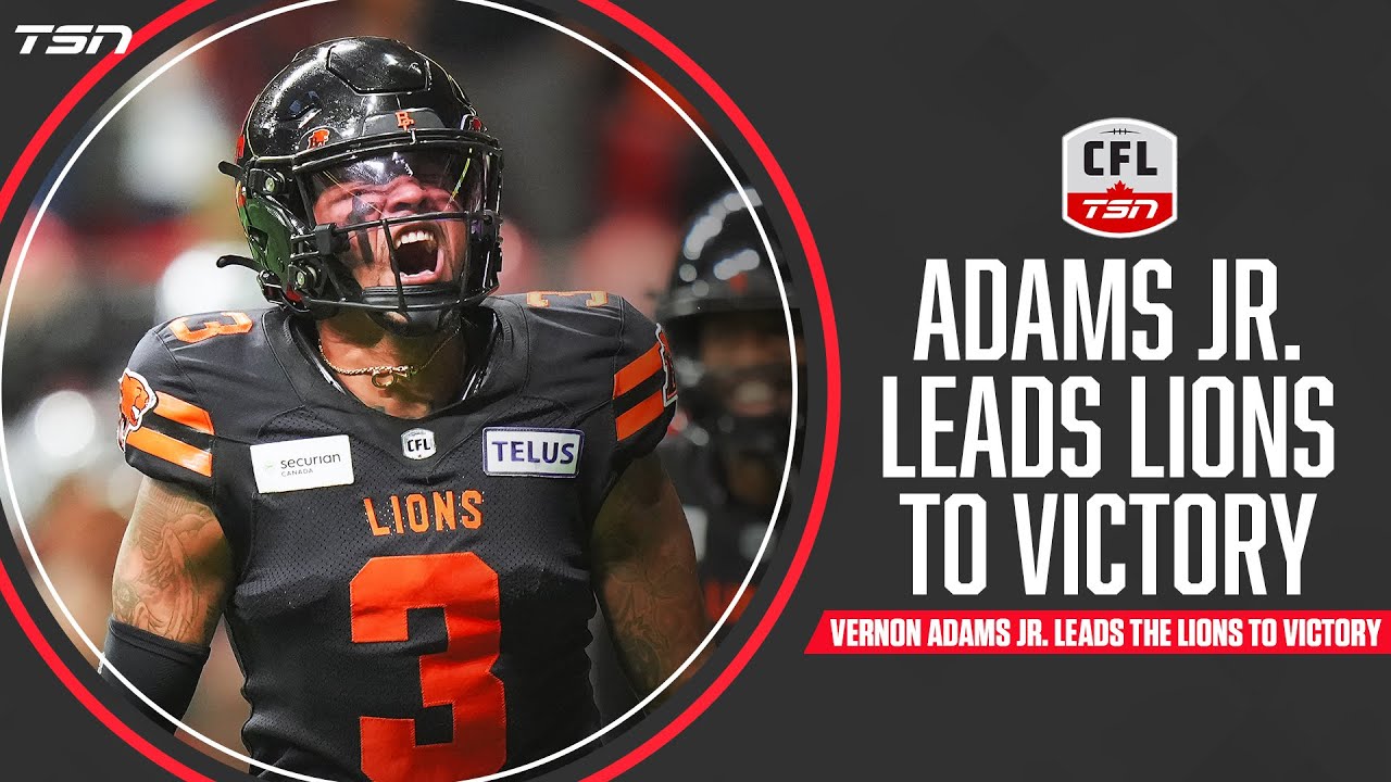 Vernon Adams Jr. helps the Lions defeat the Stampeders
