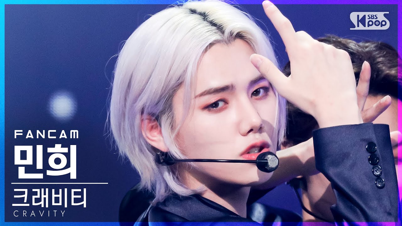 [안방1열 직캠4K] 크래비티 민희 'VENI VIDI VICI' (CRAVITY MINHEE FanCam)│@SBS Inkigayo_2021.10.10.