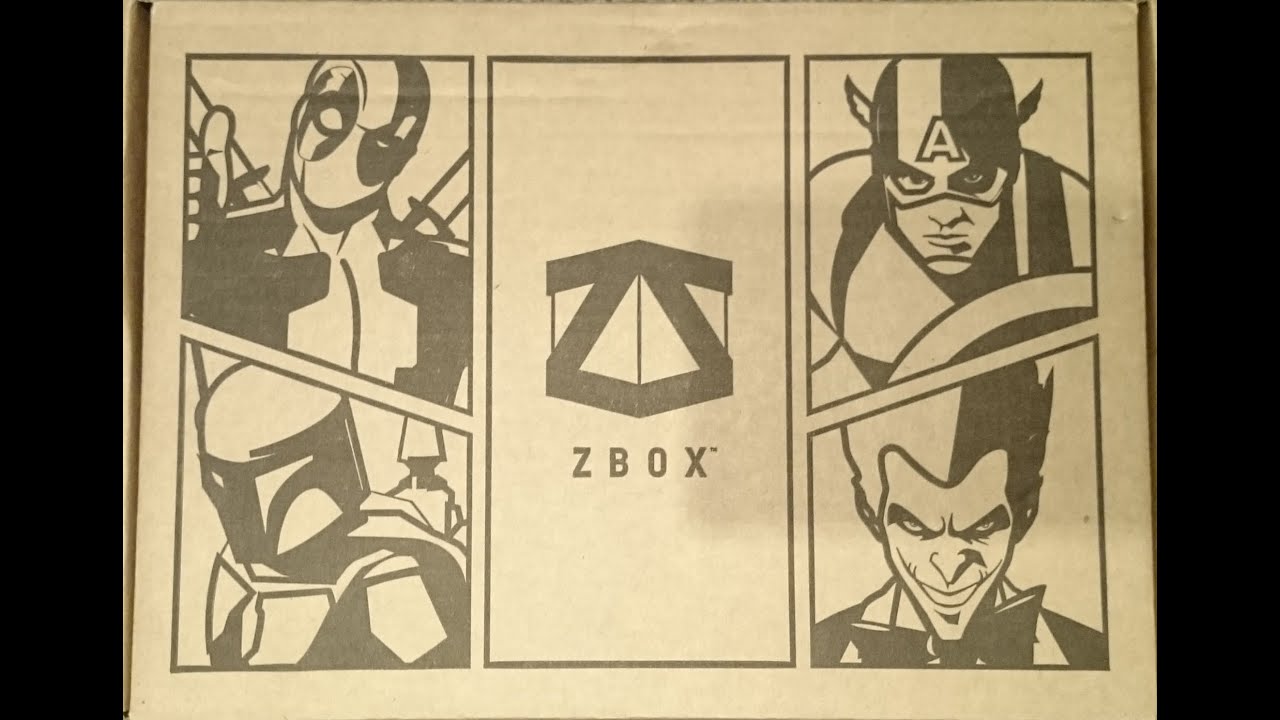 Zavvi Zbox April 2016 - Batman
