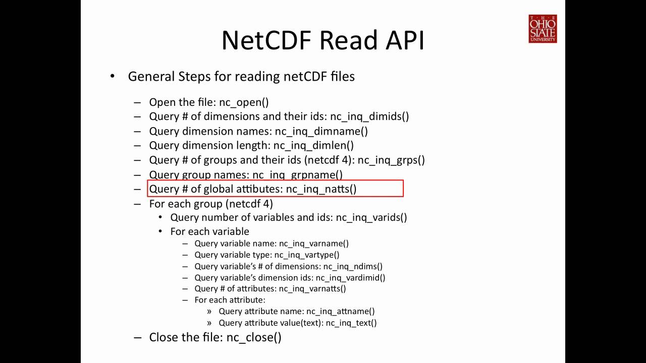 fileformat netcdf