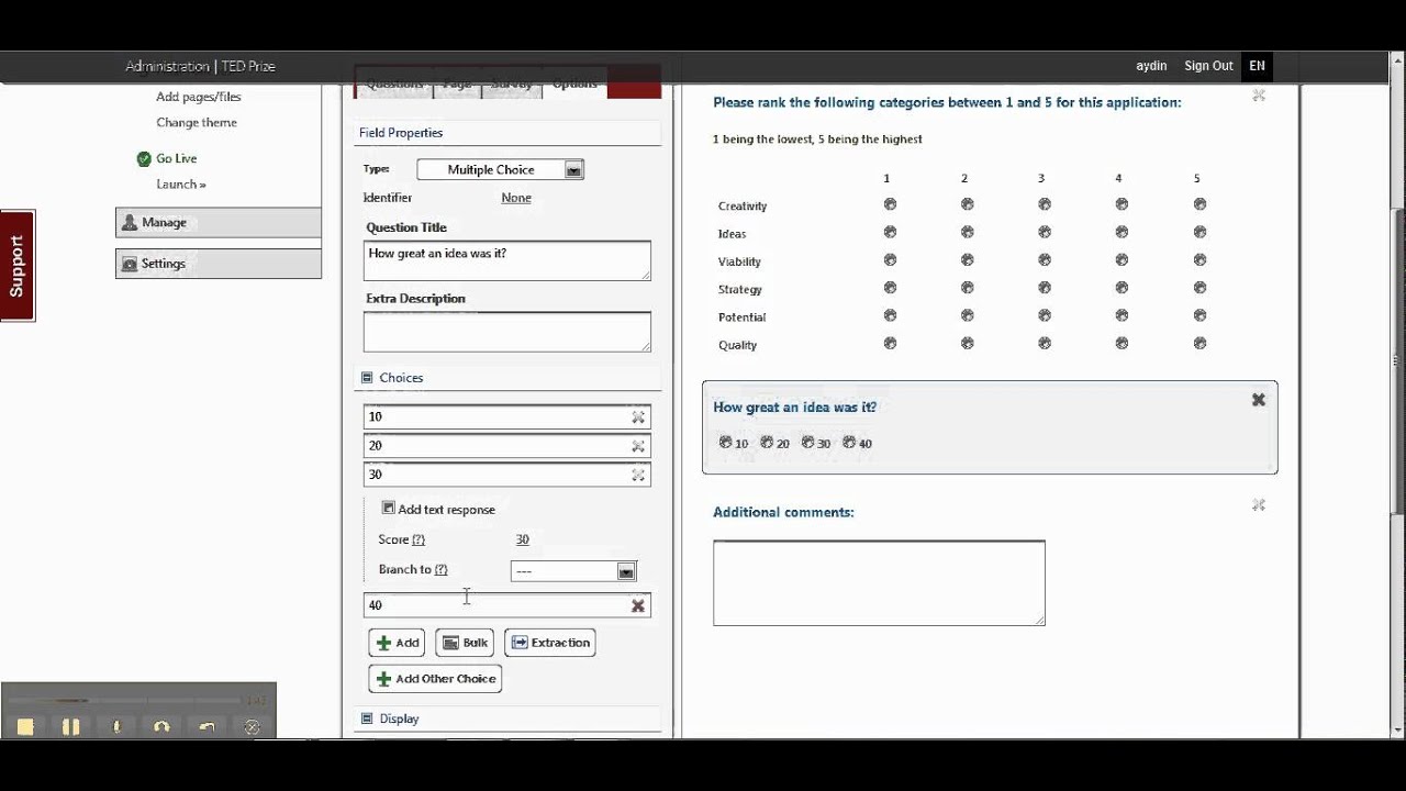 tedprize part13 forms part6