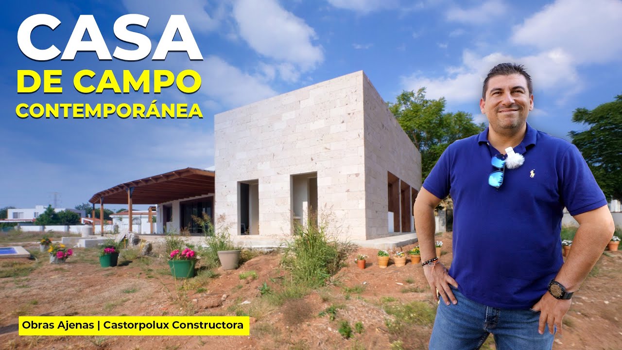 CASA DE CAMPO CONTEMPORÁNEA para Reuniones en Guadalajara | Obras Ajenas | Castorpolux Constructora