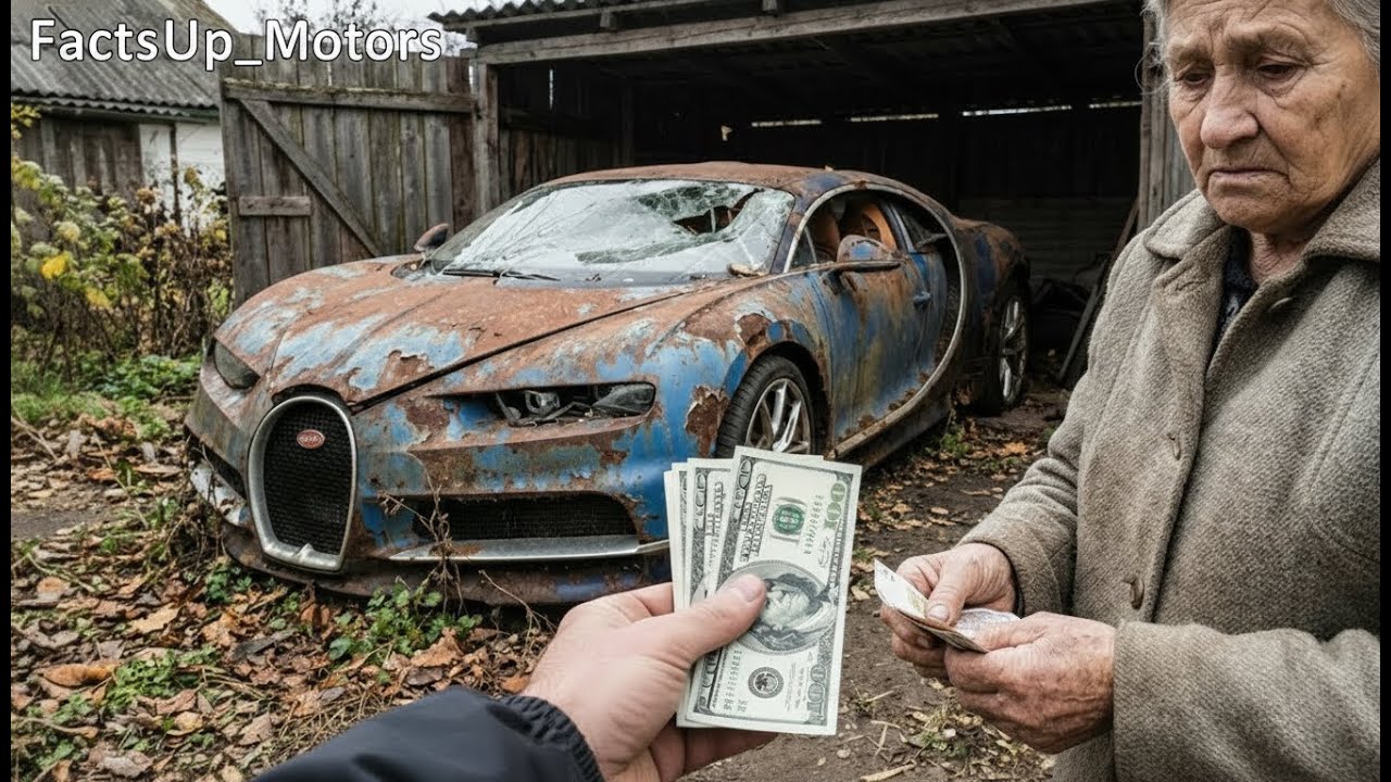 “$50,000 Spent to Restore This Abandoned Classic Car 😱” #asmr #automobile #asmrvideo