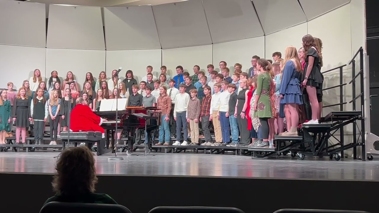 Peace on earth 8th grade choir 2025