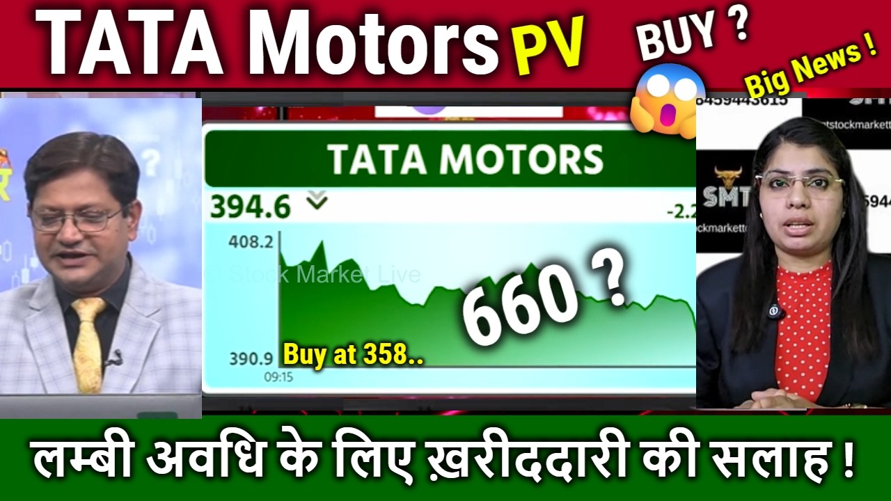 TATA Motors share news today,buy ?tata motor passenger vehicles Analysis/TMPV Target Tomarrow/split