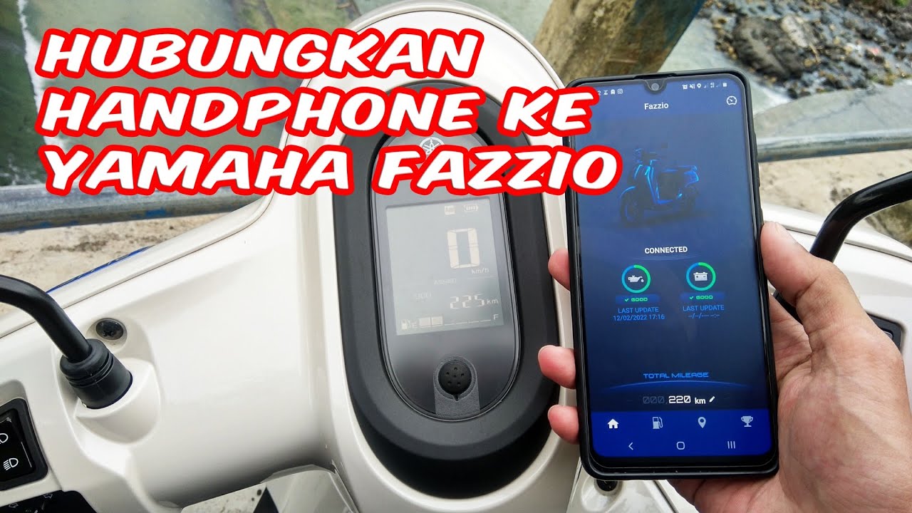 Cara Pakai Y Connect Yamaha Fazzio, Mudah...!!