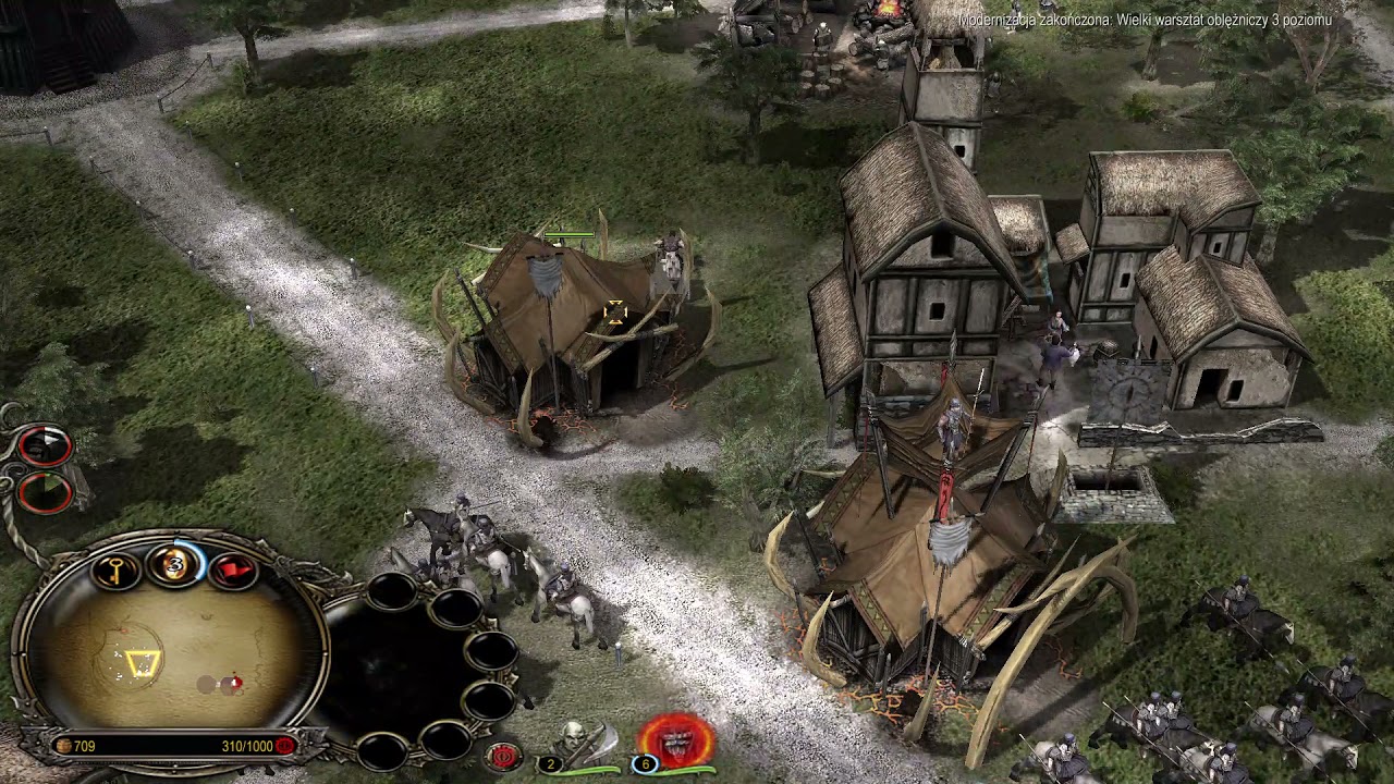 LOTR BFME 2 ROTWK Gameplay Skirmish 9