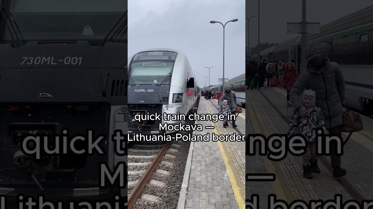 First Class Train Vilnius to Warsaw &ndash; Lithuania to Poland with Intercity Hańcza & LTG Link!