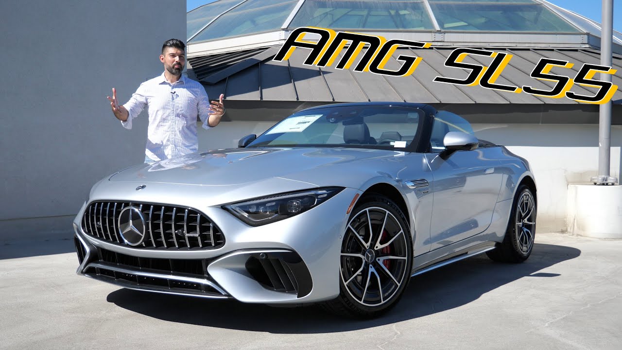 Обзор Mercedes AMG SL55 | Возрождение легенды