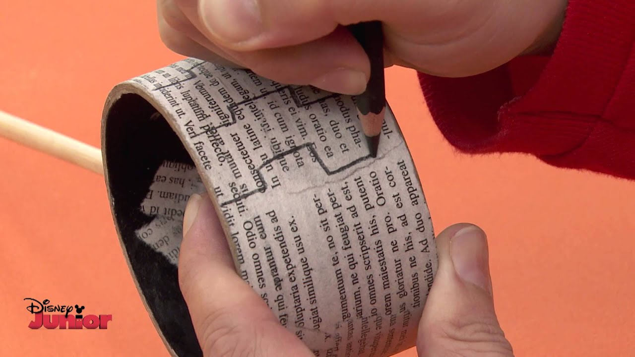 Art Attack - Music Theme - How To Make A Music Set! | @disneykids
