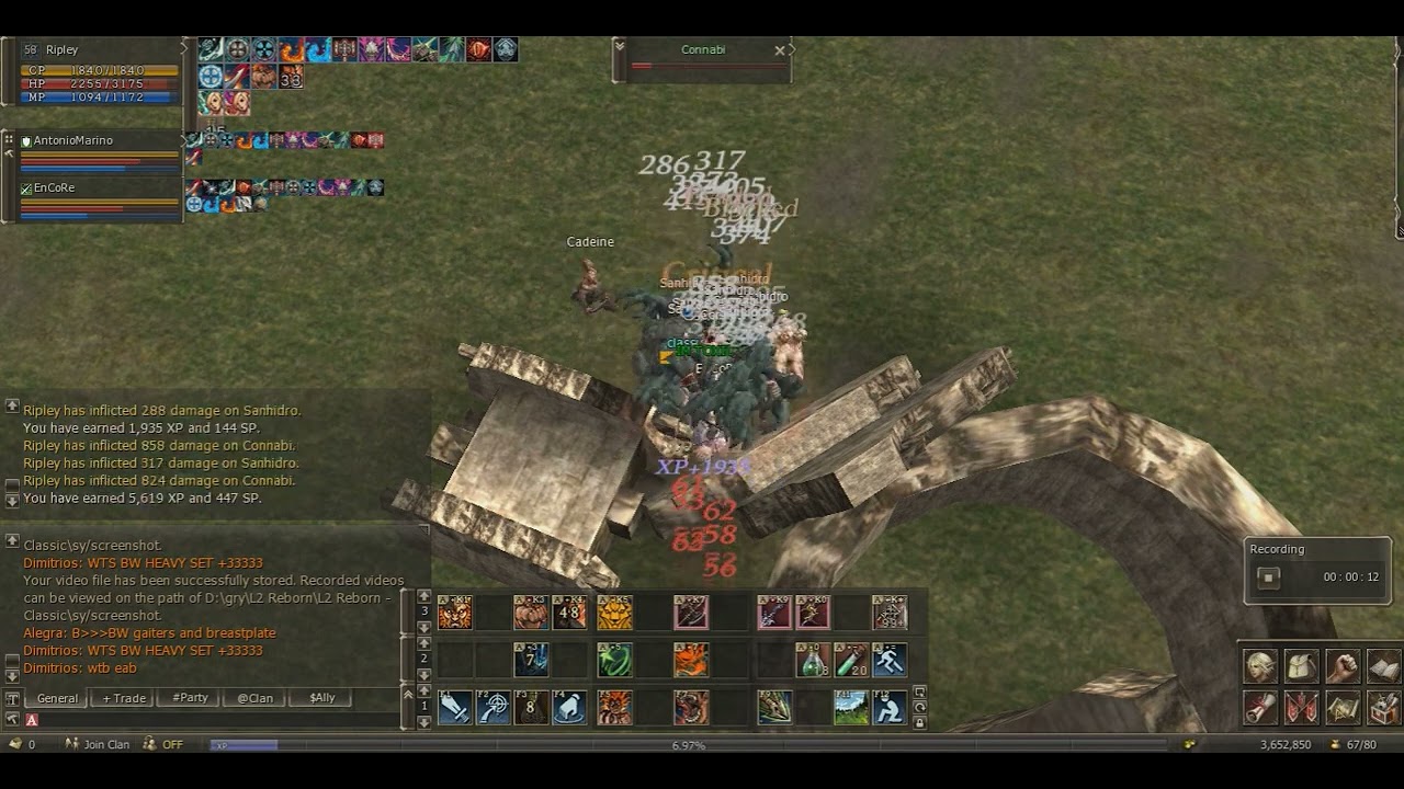 Oren AOE exp 2    L2 Reborn