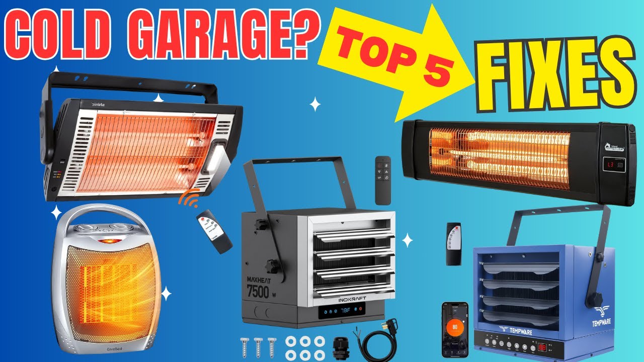 Best Space Heater for Garage 2025? Top 5 Electric Garage Heaters Review (120V & 240V)