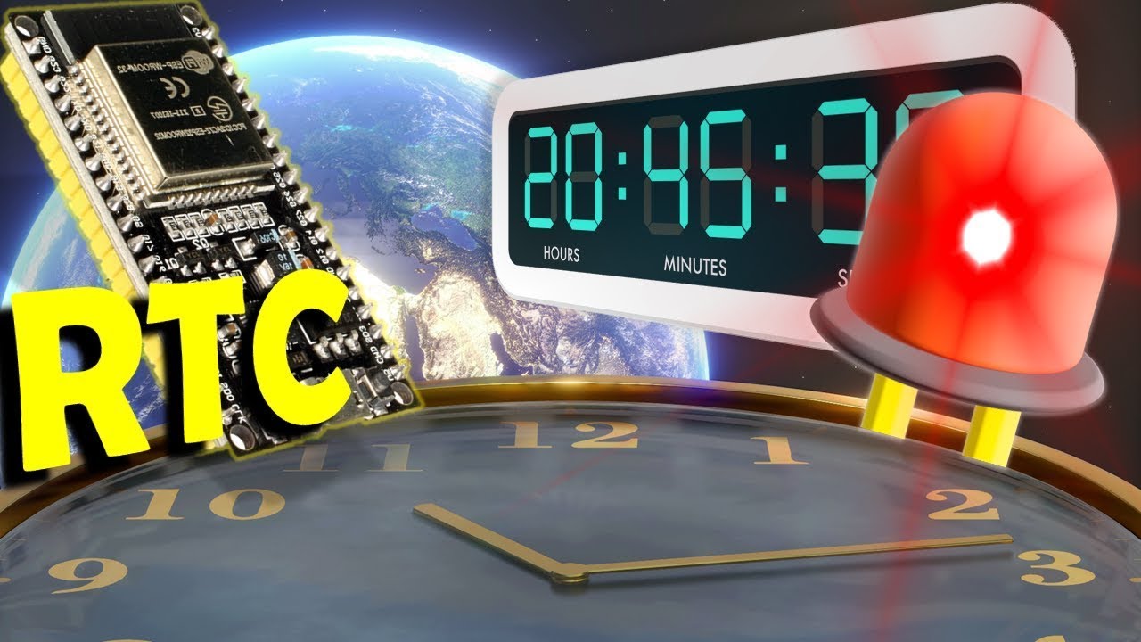 Internal RTC ESP32 Timing Led with Real Time Clock Synchronized with NTC Server