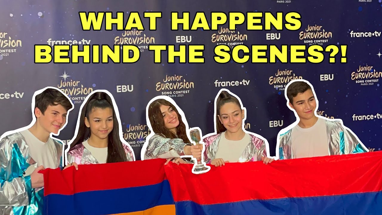 Maléna -Qami Qami- JUNIOR EUROVISION 2021 BEHIND THE SCENES  (Armenia)