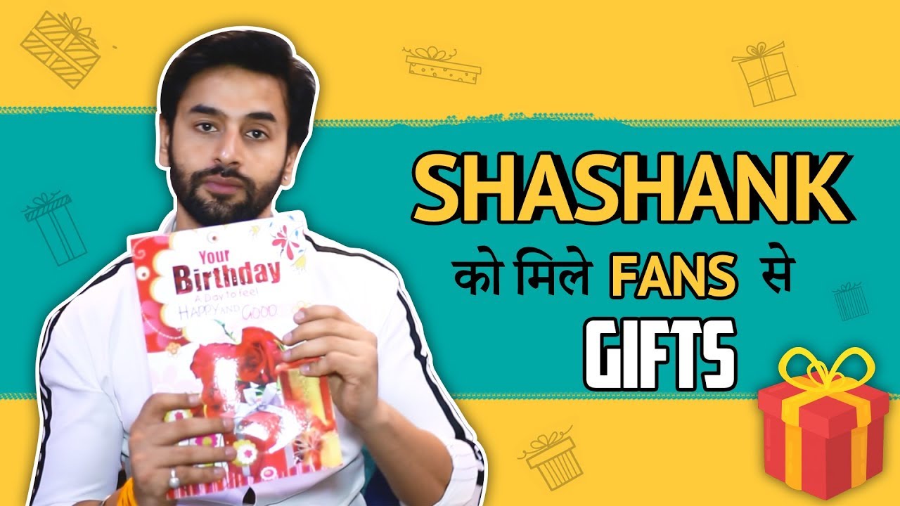 Shashank Vyas को मिले Fans से Gifts | India Forums Hindi