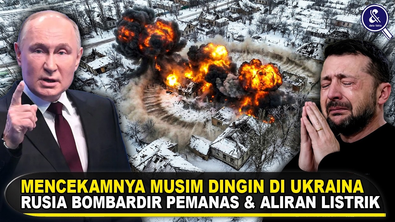 TAK BERDAYA DI MUSIM DINGIN, UKRAINA STATUS BAHAYA! Rusia Lumpuhkan Aliran Listrik & Pemanas Ukraina