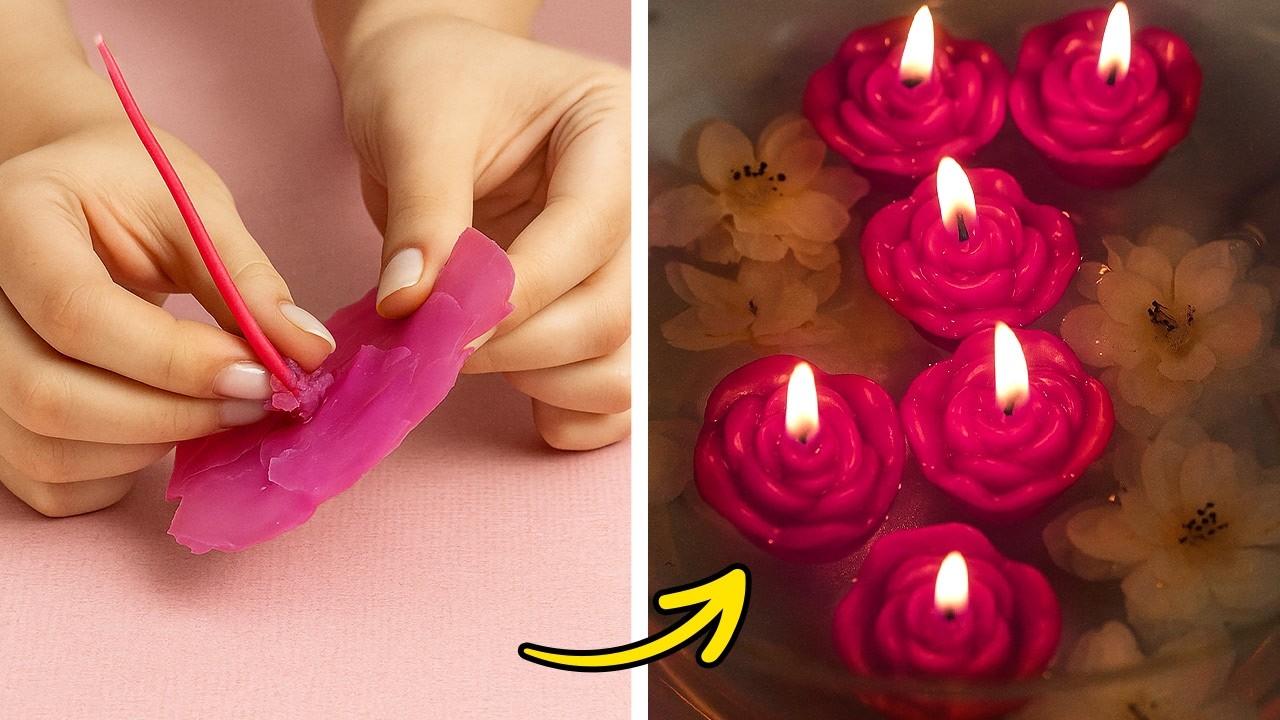 Easy soap designs & beautiful candles for beginners 🧼🕯️