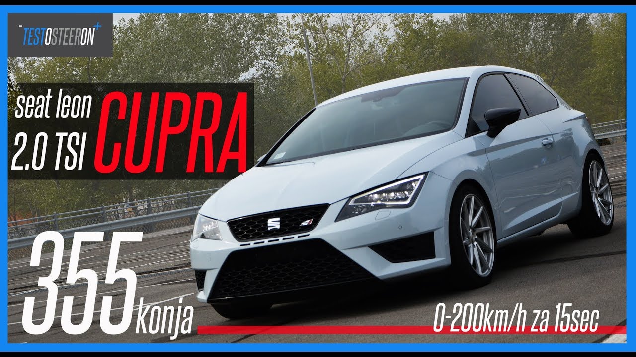 LEON CUPRA 355///VATRENI ŠPANAC///TEST VOŽNJA