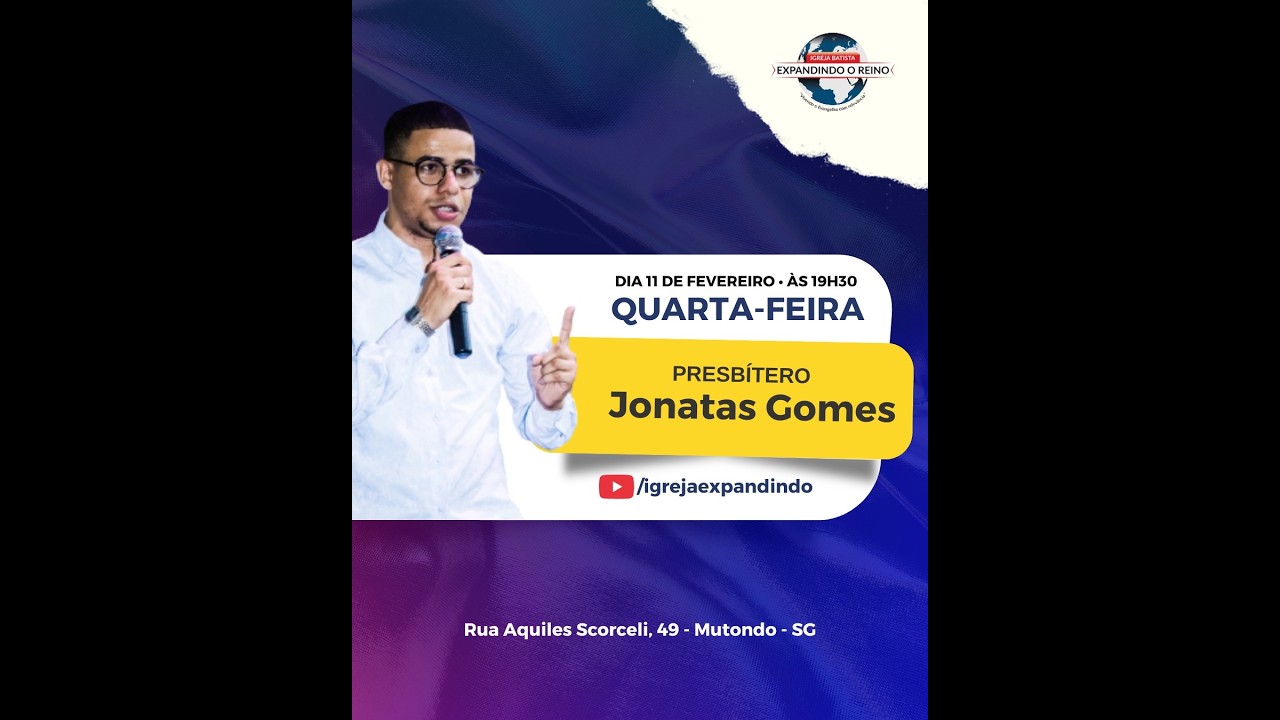 DEFENDA A SUA ALIANÇA COM DEUS! | CULTO 11/02/2026