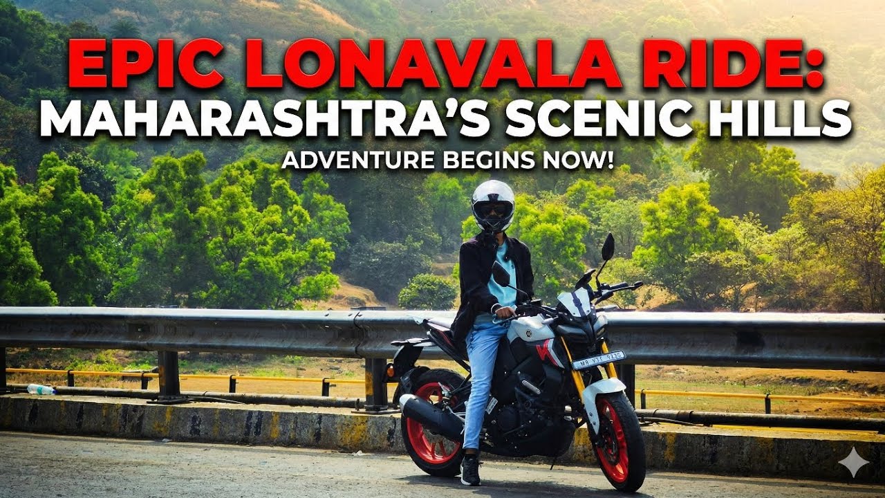 Mumbai to Lonavala Ride on Yamaha MT-15 🇮🇳 | Best Weekend Getaway!
