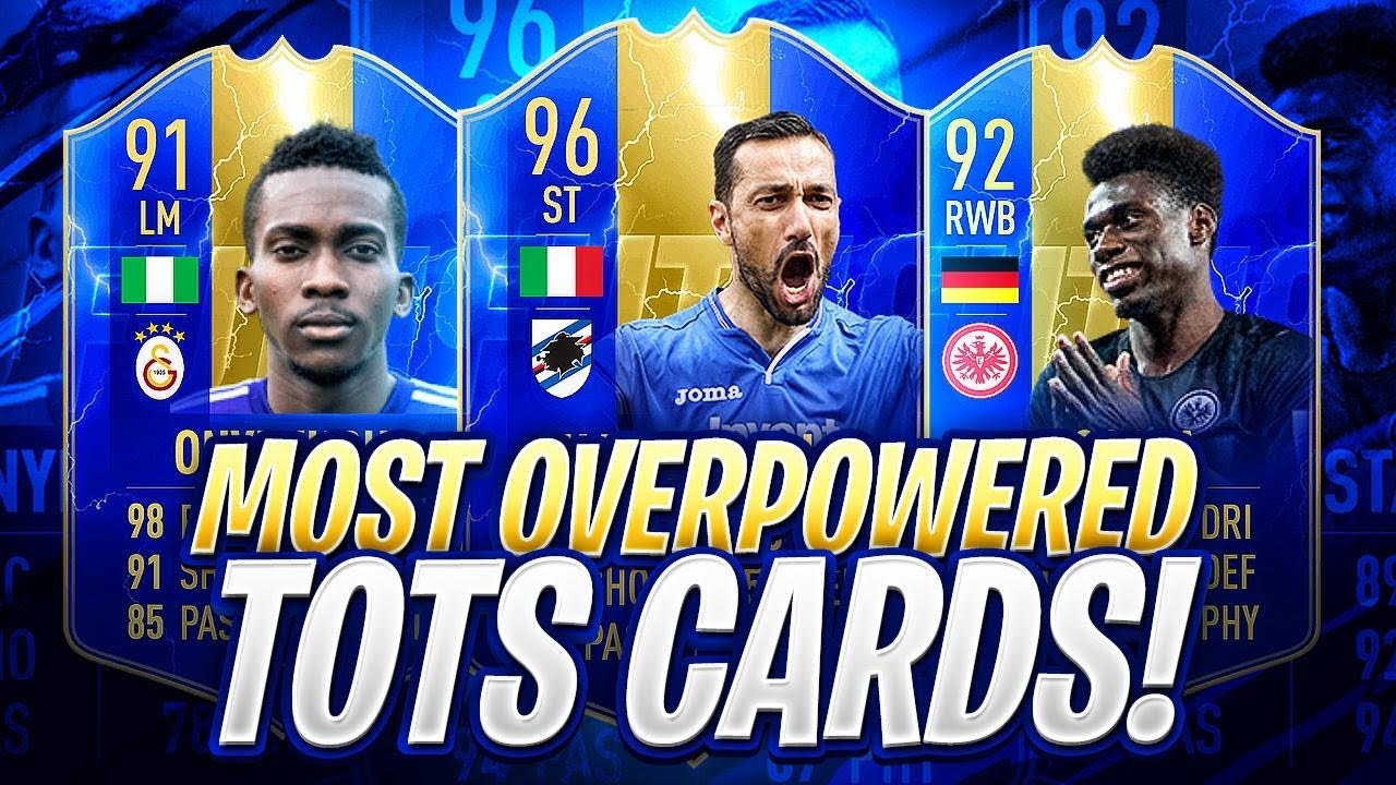 THE MOST OVERPOWERED TOTS CARDS! FIFA 19 Ultimate Team