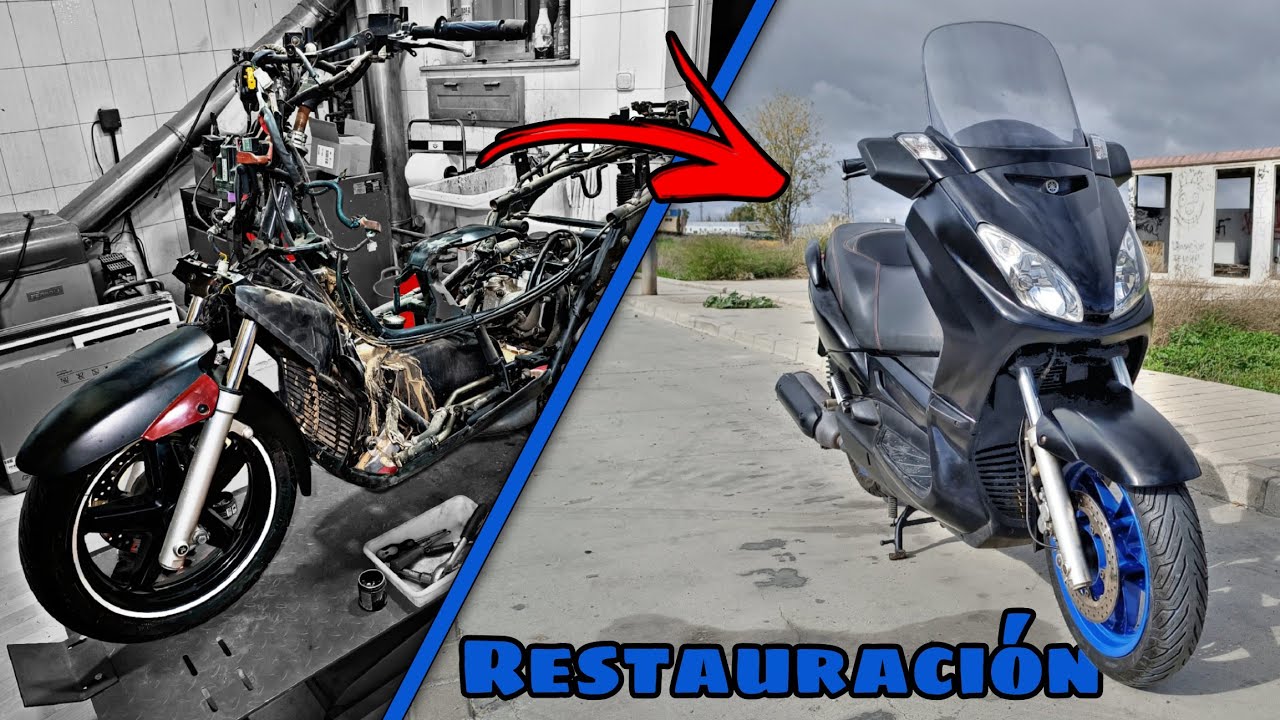 RESTAURAR UNA MOTO CON POCO DINERO