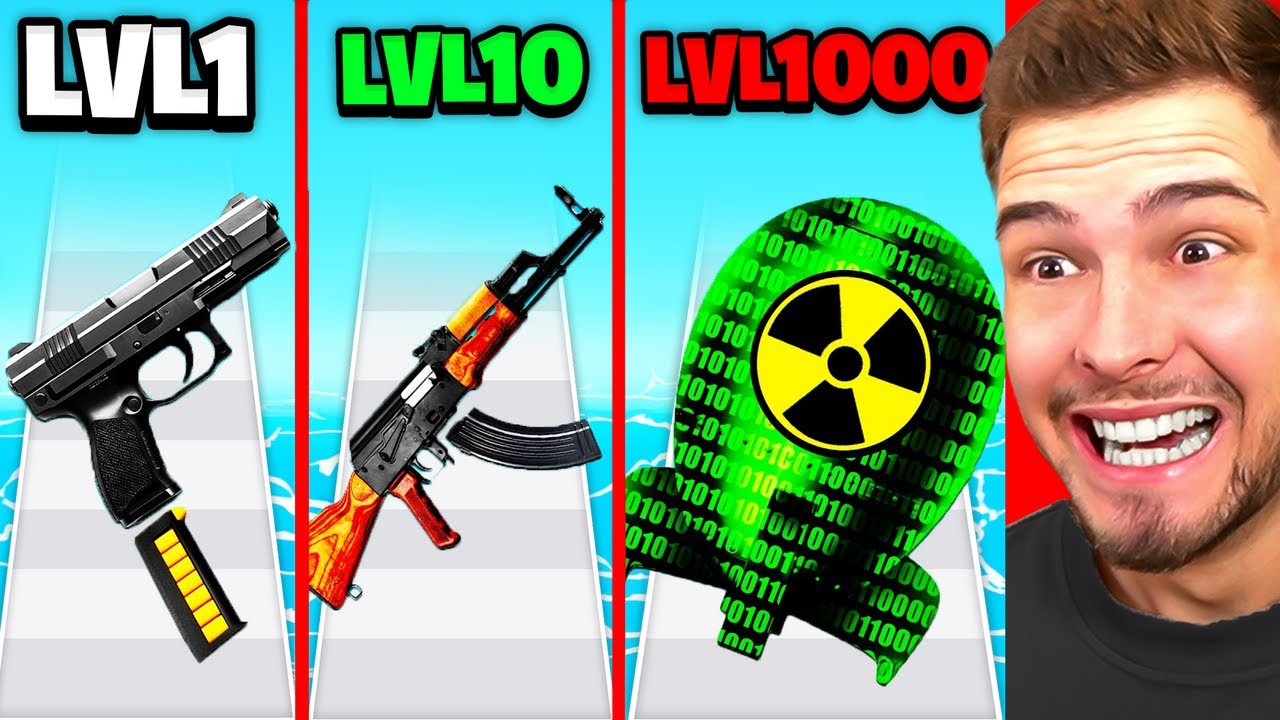 NOOB PISTOLE zu MEGA NUKE UPGRADEN! (Reload Rush)