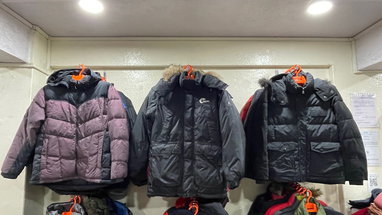 Branded Feather Jackets yet again at Darjeeling Thrift Store