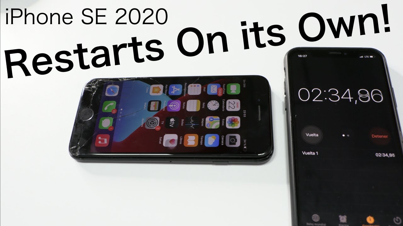 🔴 iPhone SE 2020 перезагружается сам по себе 🔃