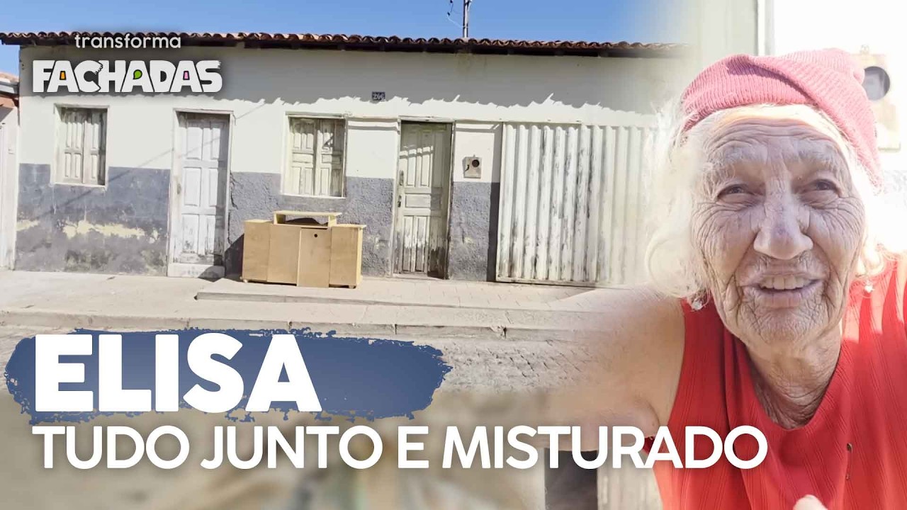 Ela agitou toda a rua nessa transformação de fachada - Guanambi BA