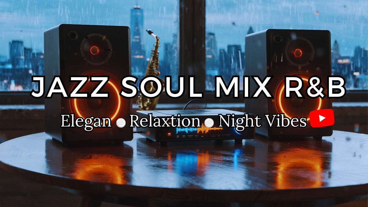 Gentle Harmony Jazz 🎷 Peaceful R&B Chill Mix for Study & Work