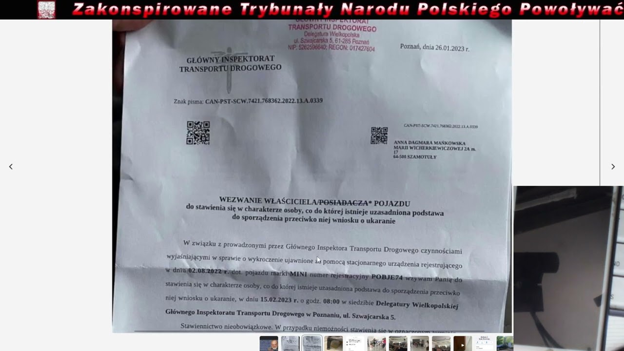 Dotyczy mandatu za przekroczenie prędkości i uprawnień tzw. GITD