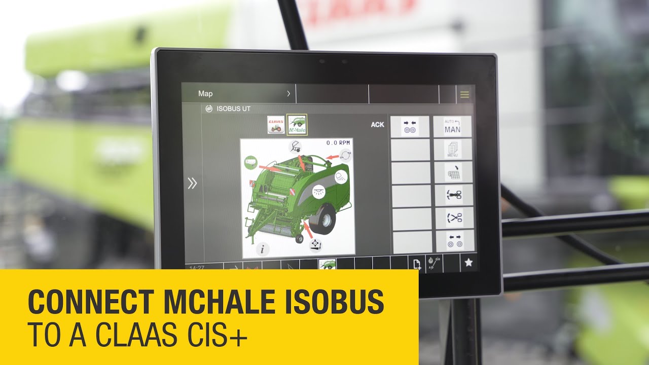 Connect McHale ISOBUS on a Claas CIS+ System