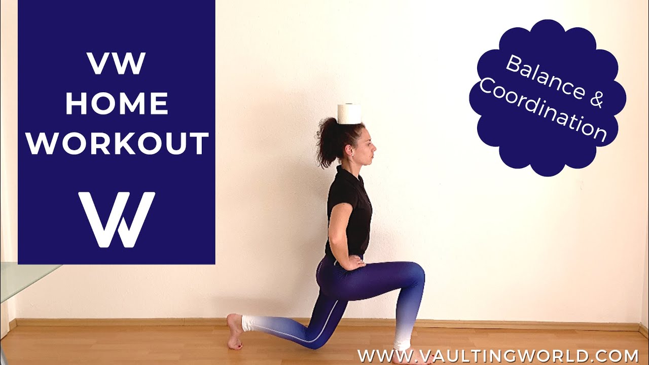 Home Workout for Vaulters | No Equipment | Balance & Coordination | Vaulting World