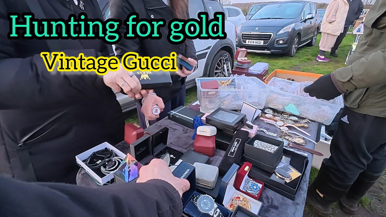 back at the car boot....FINALLY!!!